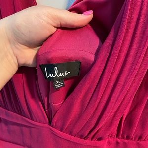 Lulus maxi dress size XL